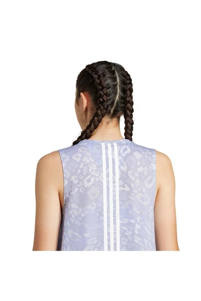 adidas Kadın  Gri  T-shirt OTR E AOP T W JD7763 - 8