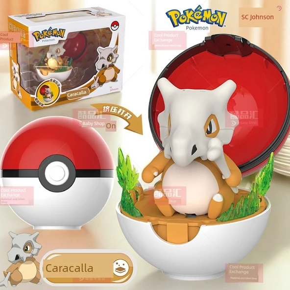 Deformable Pokemon Şişman Ding Düz Taban Süs - Resmi Otantik - 2