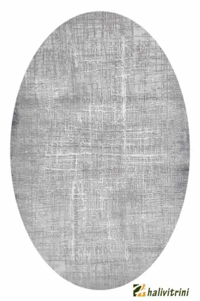 Merinos Halı Oval Halısı 160x230 Therapy 19116 030 Gri 160 x 230 cm