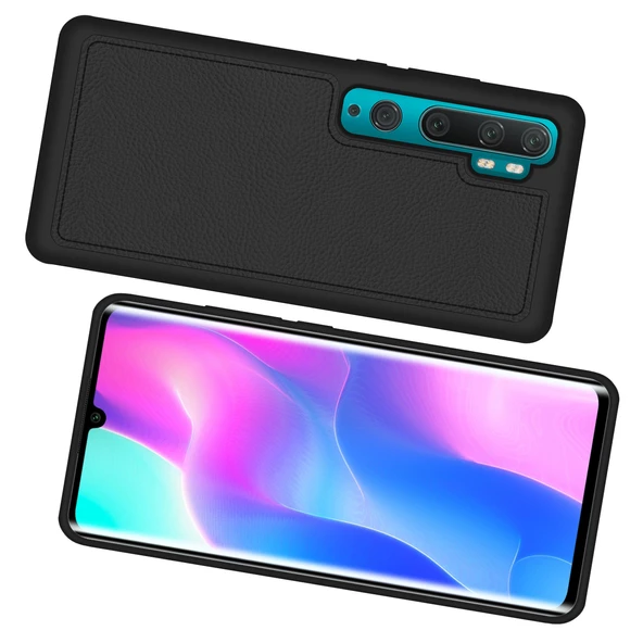 FitCase Xiaomi Mi Note 10 Kılıf Proda Deri Kapak - 5