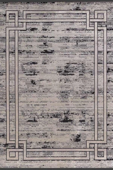 Merinos Halı Yolluk Halısı 80x150 Bamboo Lavi 34666 970 Siyah - 1
