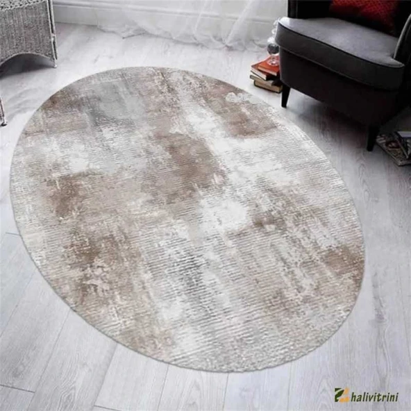 Merinos Halı Oval halısı 160x230 Therapy 19114 080 Kahverengi Açık - 2