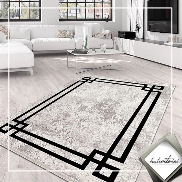 Merinos Halı Yolluk Halısı 100x200 Therapy 33260 090 Gri - 2