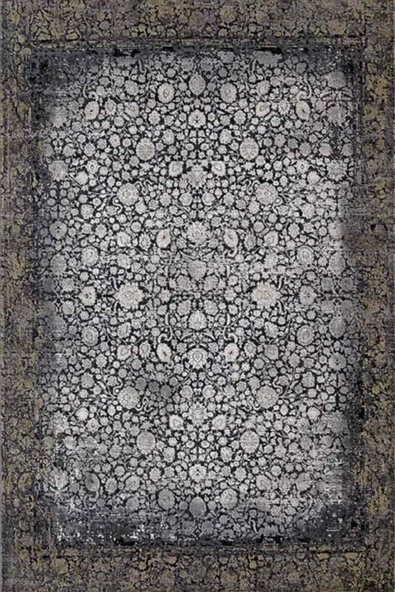 Merinos Halı Oda Halısı 125x200 Rodin 34673 090 Gri 125 x 200 cm