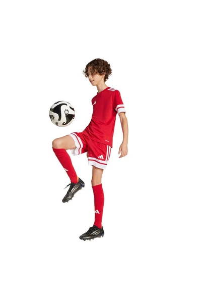 adidas Çocuk  Kırmızı  Şort SQUA25 SHO Y JJ2416 - 4