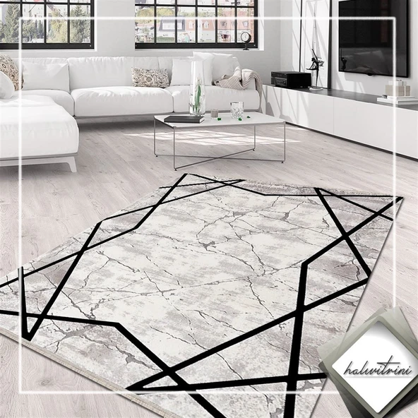 Merinos Halı Yolluk Halısı 80x300 Therapy 33261 090 Gri - 2