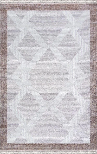 Merinos Halı Yolluk Halısı 100x200 Rodin 60896 070 Vizon