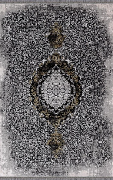 Merinos Halı  Rodin Koleksiyonu 31920 095 Gri 80 x 150 cm