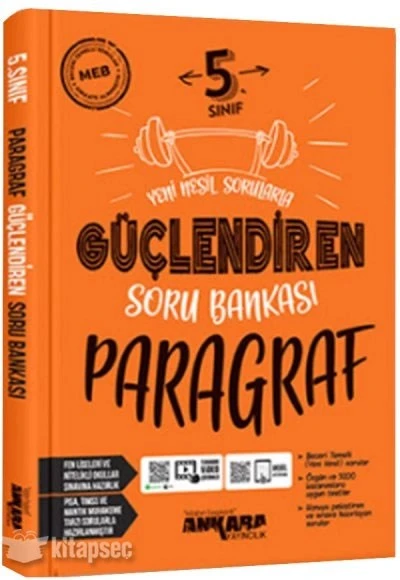 5.Sınıf Güçlendiren Paragraf Soru Bankası Ankara Yayıncılık