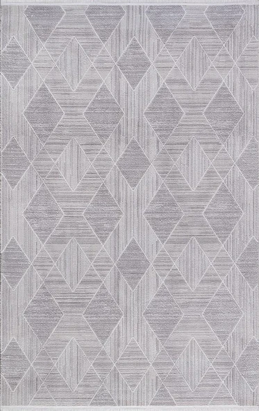 Merinos Halı Yolluk Halısı 100x300 Diyez 64249 096 Gri