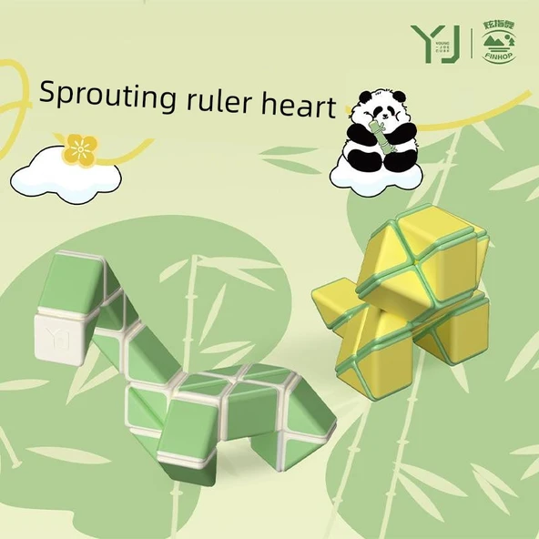 24 Bölmeli Sihirli Cetvel - Kamp Yuan Ye Yeşili - Resim 5