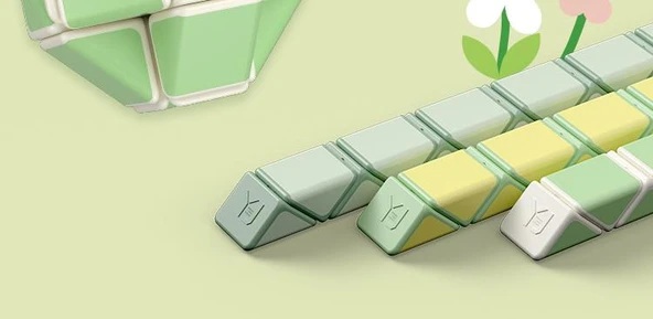 24 Bölmeli Sihirli Cetvel - Kamp Yuan Ye Yeşili - Resim 9