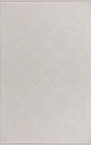 Merinos Halı Therapy Koleksiyonu 36124 060 Krem 80 x 300 cm