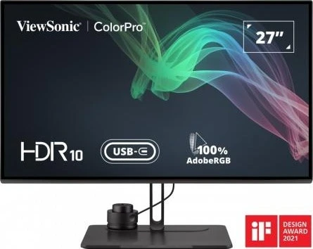 VIEWSONIC 27" VP2786-4K 5MS 60HZ HDMI DP USB TYPE C NANO IPS 4K PROFESYONEL MONITOR