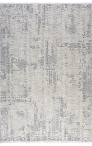 Merinos Halı Rayon Koleksiyonu 69689 095 Gri Gri 160 x 230 cm