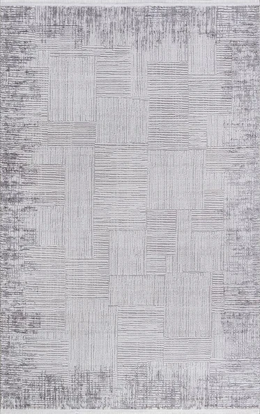 Merinos Halı Salon Halısı 200x290 Diyez 64256 096 Gri