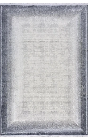 Merinos Halı Rayon Koleksiyonu 69682 930 Mavi Mavi 200 x 290 cm