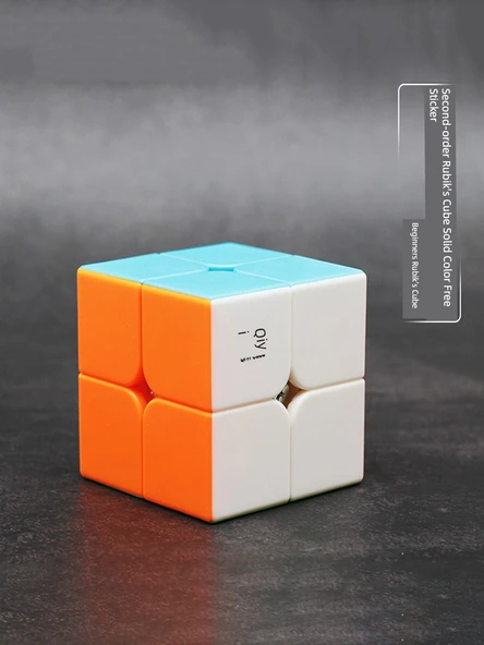 2x2 Hız Küpü - Düz Renk - 4