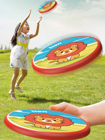 Çocuklar için Yumuşak Frisbee - Orijinal Tasarım Gezegen - 20cm - 5