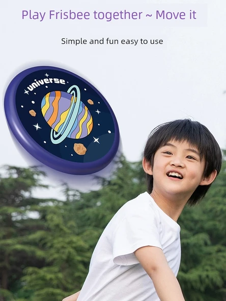 Çocuklar için Yumuşak Frisbee - Orijinal Tasarım Gezegen - 20cm - 6