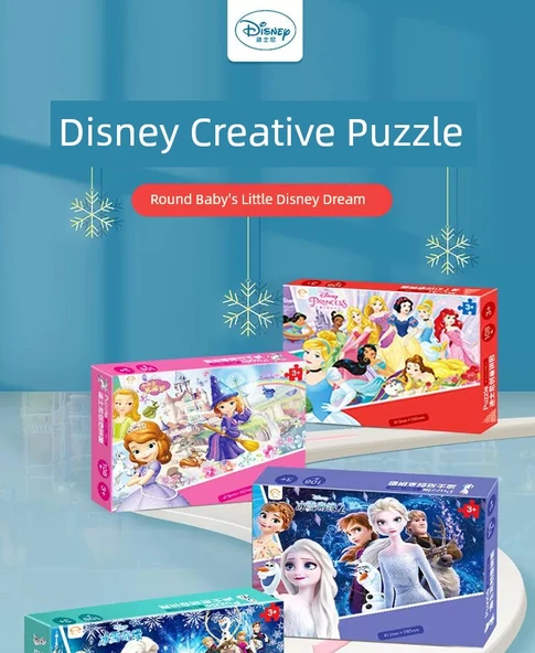Disney Frozen Prenses Bulmacası - Frozen 1 - Hediye Kutusu - 108 Parça - 9