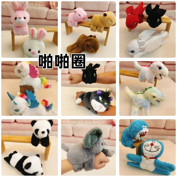 Unicorn Peluş Bilezik Yüzük Pop Oyuncak - 20cm - 6