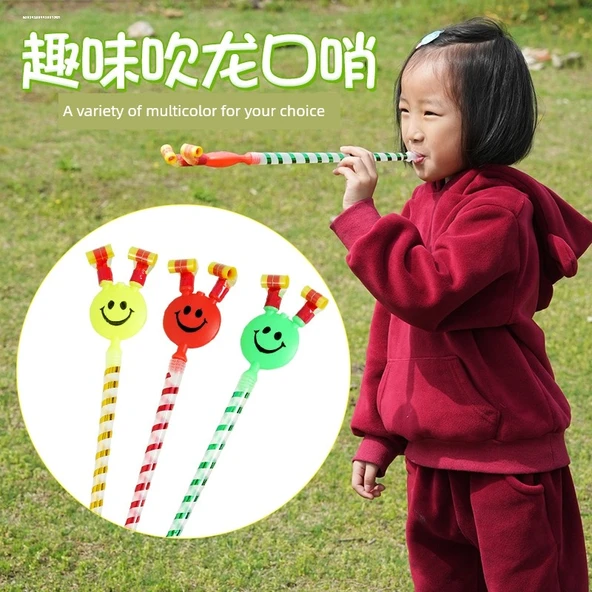 Çocuk Parti Üfleme İğneleri - Orta Üfleme Ejderha [5 Paket] - 6