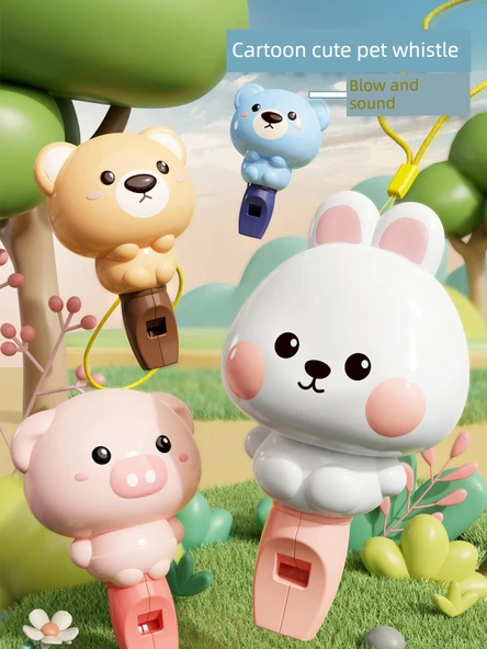 Müzik Düdüğü Oyuncağı - Sarı Ördek Keşif Üçlü Set - Resim 2