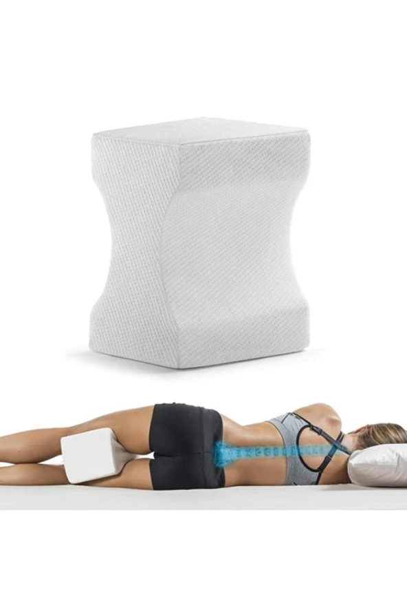 Ortopedik Bacak Arası Yastık Destek Minderi Hamile Yastığı Posizyon Yastığı