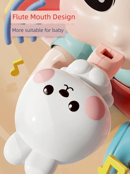 Müzik Düdüğü Oyuncağı - Sarı Ördek Keşif Üçlü Set - Resim 4