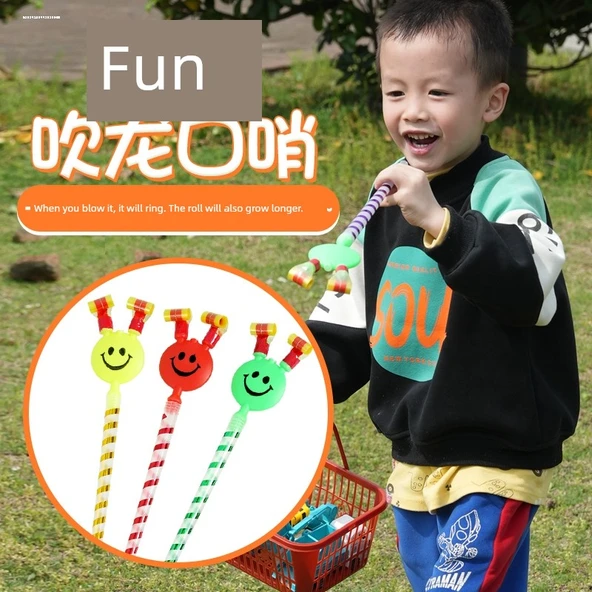 Çocuk Parti Üfleme İğneleri - Orta Üfleme Ejderha [20 Paket] - Resim 5