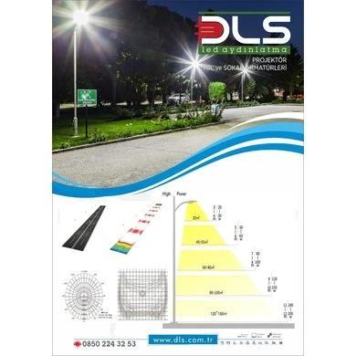 50W DLS Led Tabela Dış Mekan Aydınlatma - 5