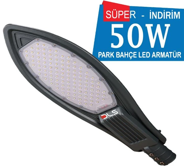 50W DLS Led Yol  Sokak Armatür Sensör Eklenebilir Dış Mekan Aydınlatma - 2