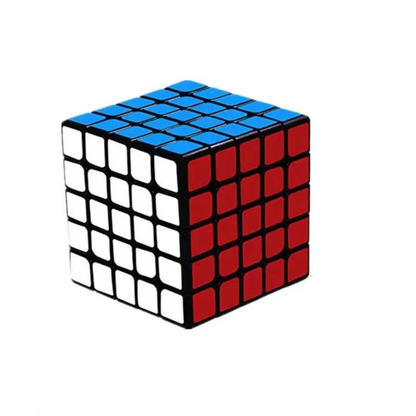 Çocuklar için Manyetik Rubik Küp Seti - Seviye 5 [Yarışma için] Siyah