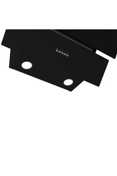 Altus Ala 535 B 60 Cm Siyah Cam Duvar Tipi Ankastre Davlumbaz - 3