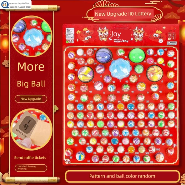 Ejderha Topu Işıldayan Elastik Top - Geliştirilmiş Kokusuz 100 Işıldayan Top + Kutu (Çekiliş) - Resim 2