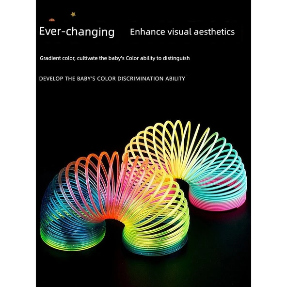 Sihirli Gökkuşağı Daire - Yeşil Büyük - Resim 6