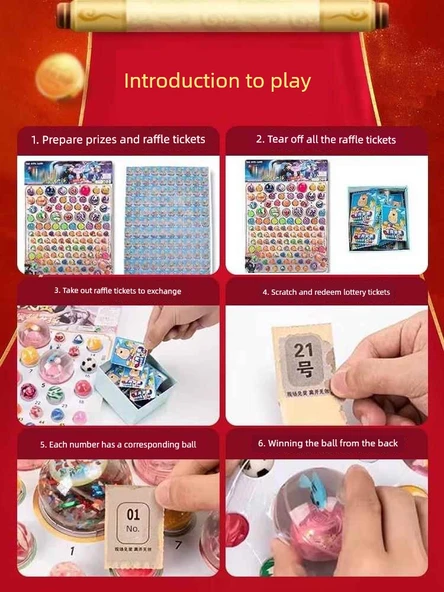 Ejderha Topu Işıldayan Elastik Top - Geliştirilmiş Kokusuz 100 Işıldayan Top + Kutu (Çekiliş) - Resim 9