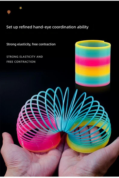 Sihirli Gökkuşağı Daire - Yeşil Büyük - Resim 8