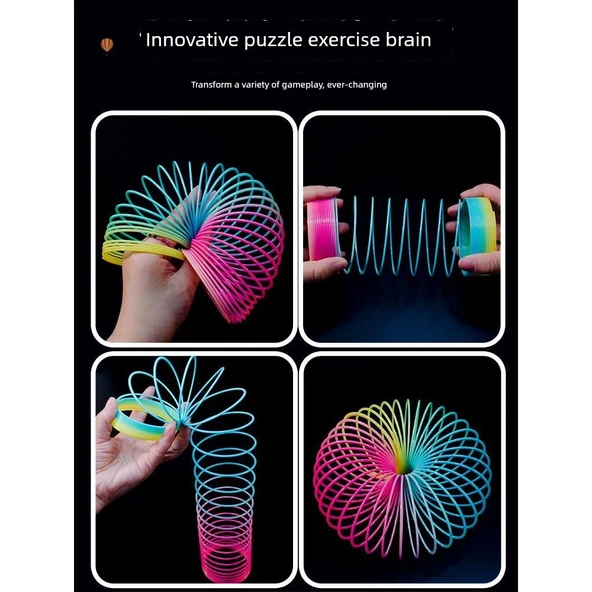 Sihirli Gökkuşağı Daire - Yeşil Büyük - Resim 4