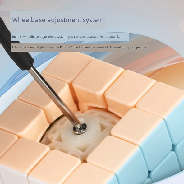 Macaron Rubik Küp Seti - 4. Sıra + Piramit - 5