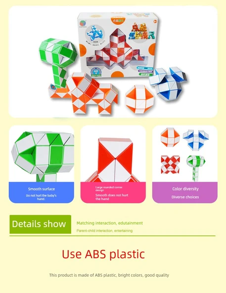 Sihirli Cetvel Bulmaca - 36 Bölüm - Turuncu - Eğitim Kitabı + APP - 10