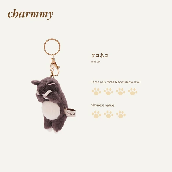 Japon Tarzı Mini Kolye Bebek - Kodo Kedi