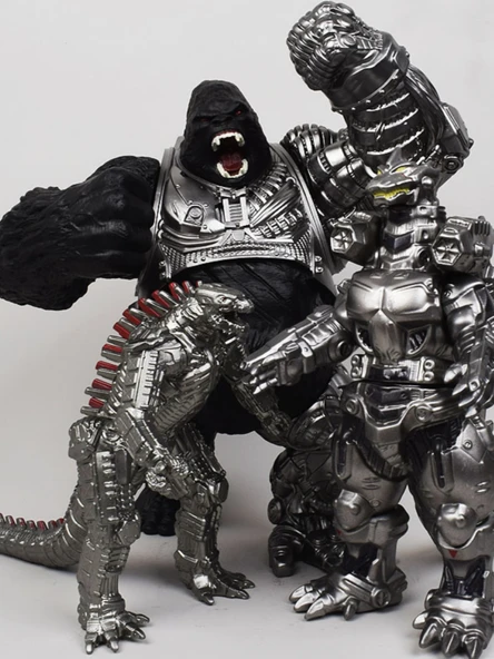 Kral Konga Karşı Godzilla Aksiyon Figürü - Cehennem Godzilla (buz kristali) 16cm - 2