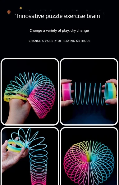 Sihirli Gökkuşağı Daire - Yeşil Büyük - Resim 9