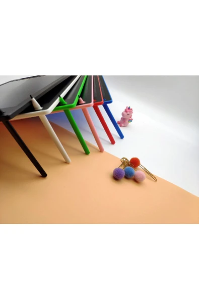 sonteknolojim 12" Renkli Dijital Yazı Tahtası 12 Inc Grafik Tablet Dijital Not Tahtası Yaz Sil Dijital Not Tahtası - 8