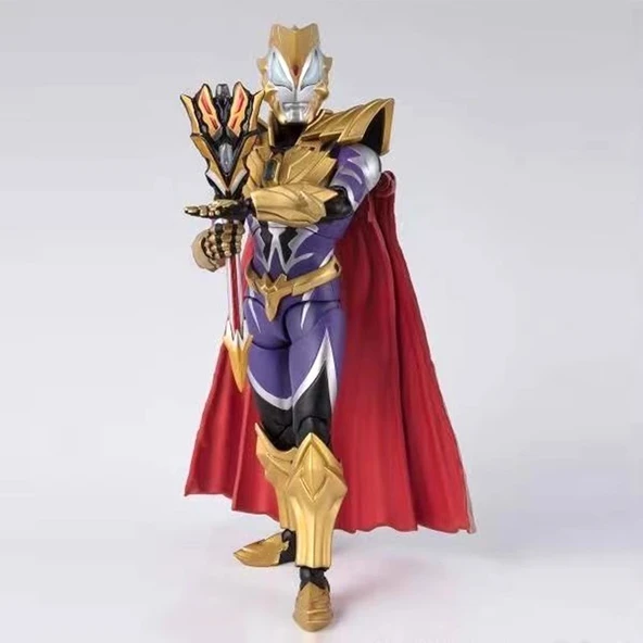 Ultraman Naikesi 17cm 17 Eklemli Süper Hareketli Aksiyon Figürü Model Kiti - 5
