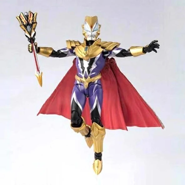 Ultraman Zeta Orijinal Form 15cm 17 Eklemli Süper Hareketli Aksiyon Figürü Model Kiti - 3