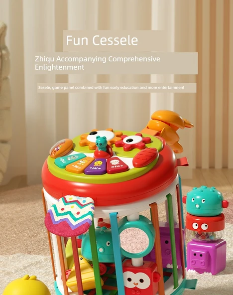 Montessori Kutu Evi - C- Gelişmiş Versiyon + Geyik Tumbler - 7
