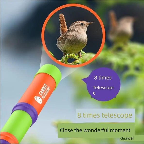 Çocuklar için Teleskop Oyuncak - Tekli - Renk Rastgele - 4